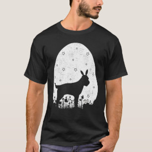 Easter Egg Vintage Style Border Terrier Dog Easter T-Shirt