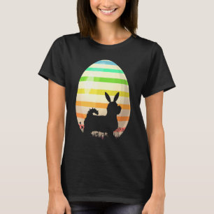 Easter Egg Vintage Style Maltipoo Dog Easter T-Shirt