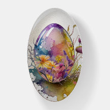 Easter egg watercolor