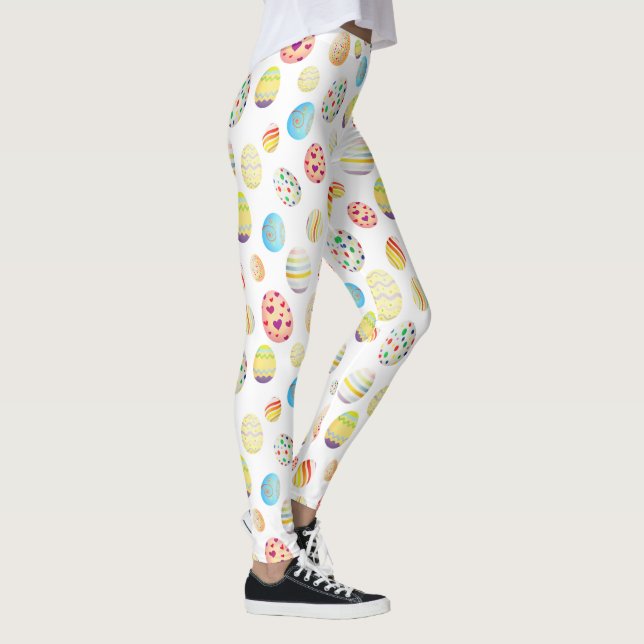 Easter Egg Women's Fashion Leggings (Right)