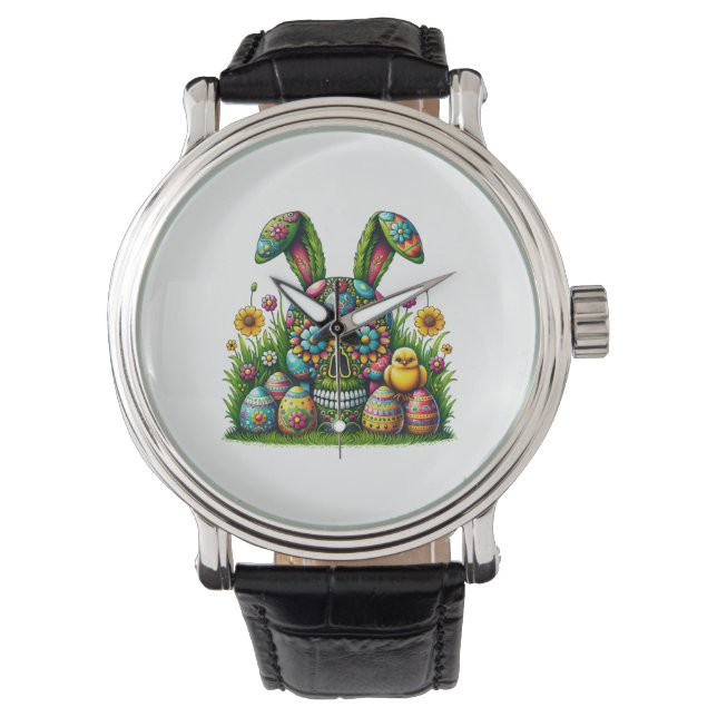 Easter Egger Chicken Cute Watch (Front)