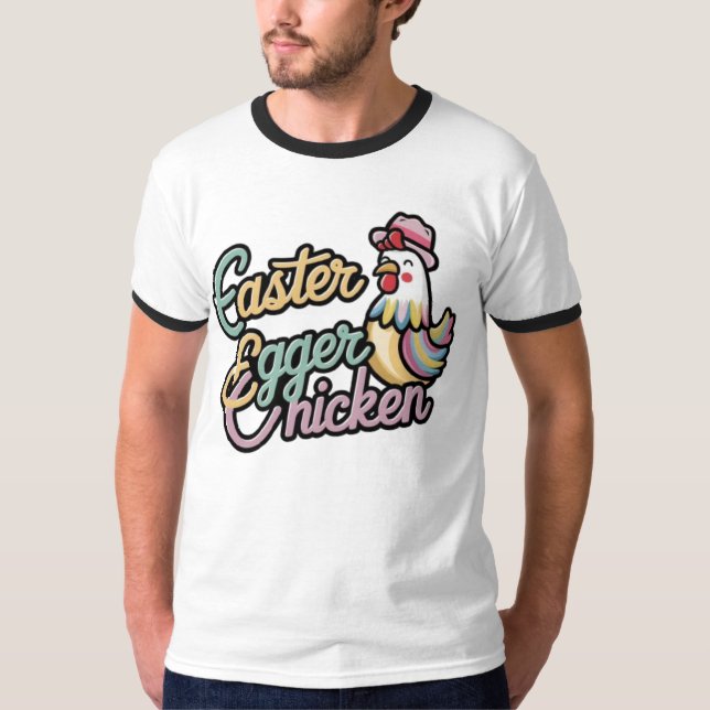 easter egger chicken T-Shirt (Front)