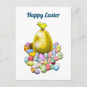 Easter Egghunt Holiday Postcard