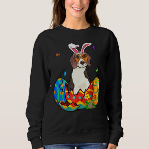 Easter Eggs Beagle Bunny Dog Dog Dad Dog Mum Sweatshirt