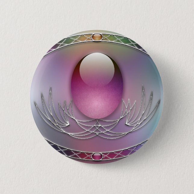 Easter Eggs Button (Front)