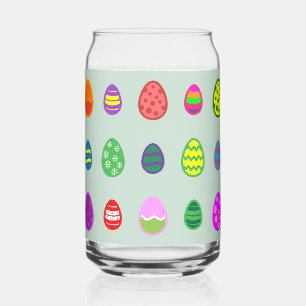 Easter Eggs Can Glass