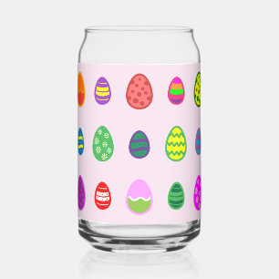 Easter Eggs Can Glass
