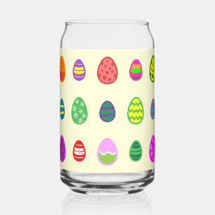 Easter Eggs Can Glass