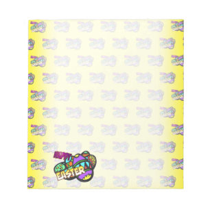 Easter Eggs Cartoon Notepad