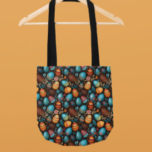 Easter Eggs Chocolate Tote Bag