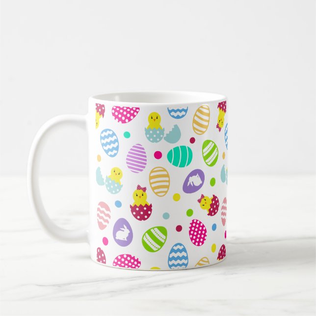 Easter Eggs Coffee Mug (Left)
