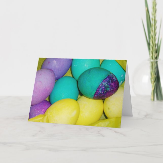 "Easter Eggs" Easter Card (Front)
