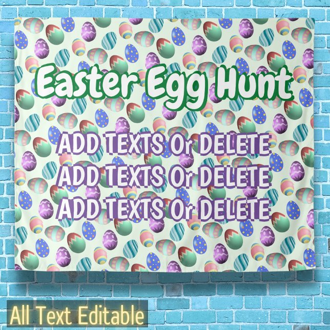 Easter Eggs Easter Egg Hunt Easter Party Pastel Tapestry (Creator Uploaded)