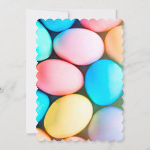 Easter Eggs Flat Holiday Card