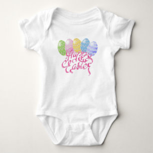 Easter eggs for kids, happy easter, easter gifts b baby bodysuit