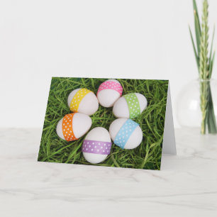 Easter Eggs greeting card
