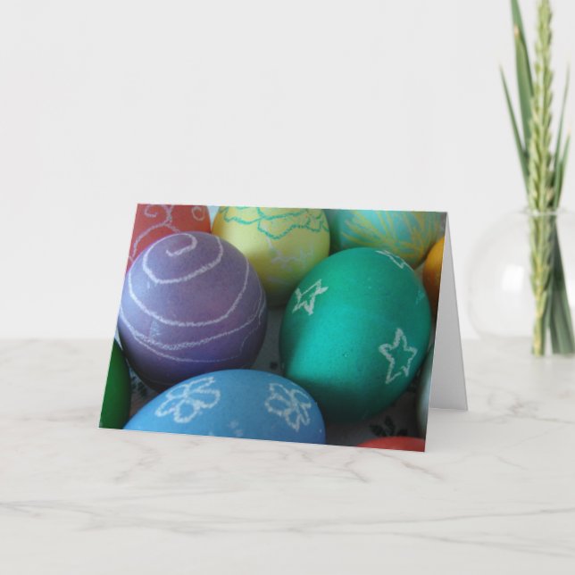 Easter Eggs - Greeting Card (Front)
