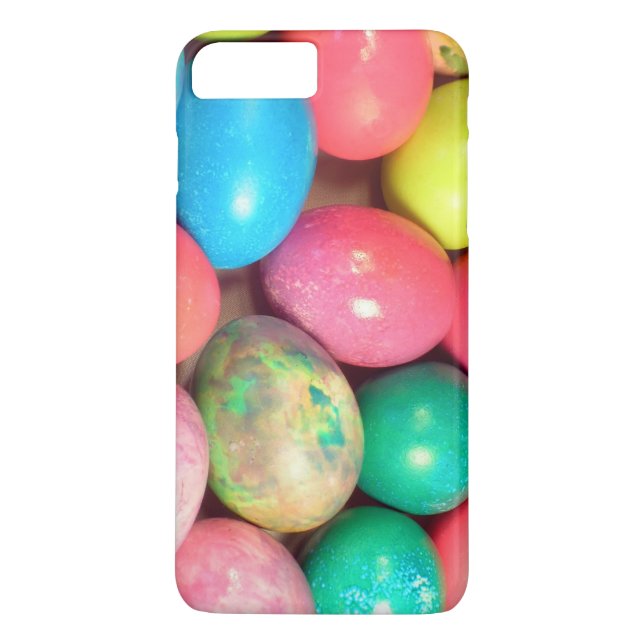 Easter Eggs iPhone 7 Plus, Barely There Case-Mate iPhone Case (Back)
