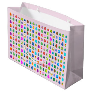 Easter Eggs Large Gift Bag