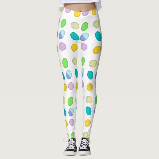 Easter Eggs Leggings (Front)