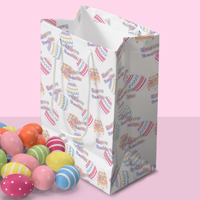 Easter Eggs Medium Gift Bag (Creator Uploaded)