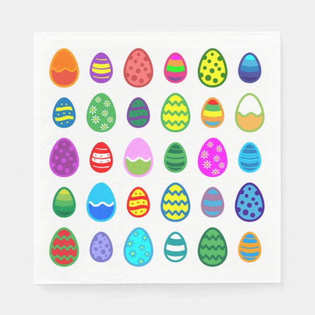 Easter Eggs Napkin (Front)
