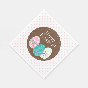 Easter Eggs Napkin