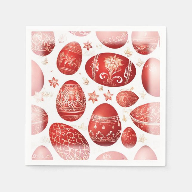 Easter eggs napkin (Front)