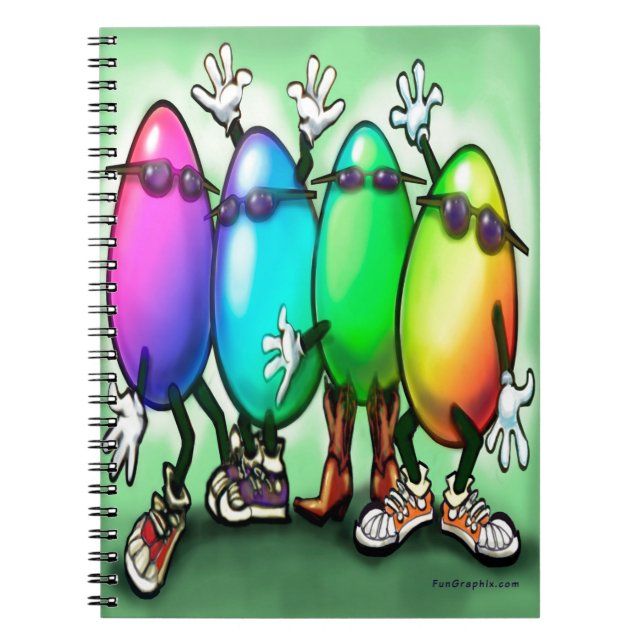 Easter Eggs Notebook (Front)