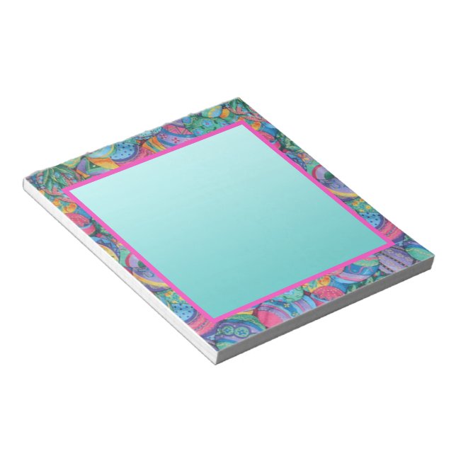 Easter Eggs Notepad (Angled)