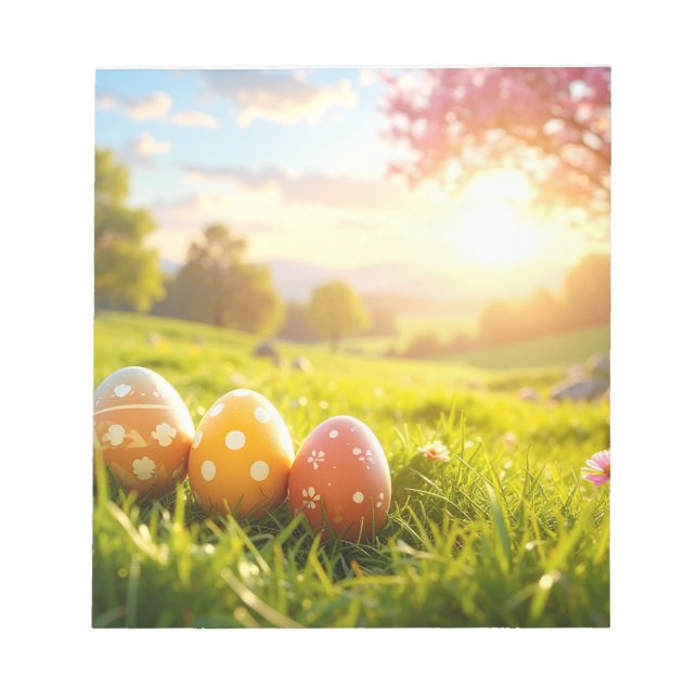 Easter eggs notepad (Front)