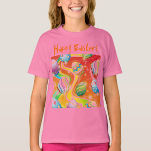 Easter Eggs Ornamental Design T-Shirt
