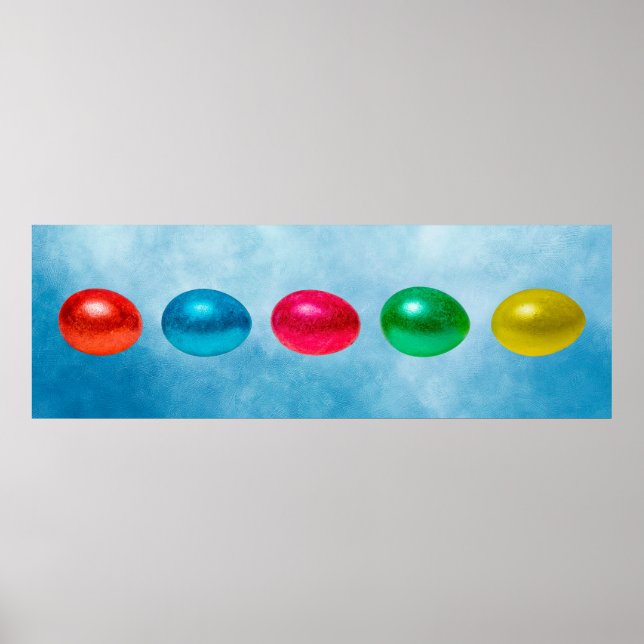 Easter eggs poster (Front)