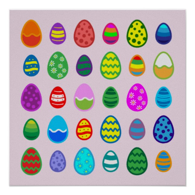 Easter Eggs Poster (Front)
