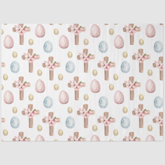 Easter Eggs Series Design 3 Tissue Paper (Front)