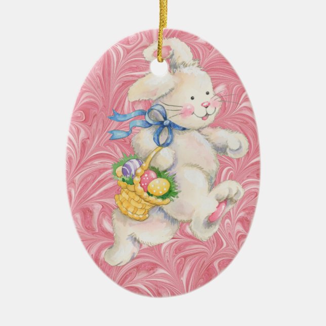 Easter Eggs - SRF Ceramic Tree Decoration (Front)