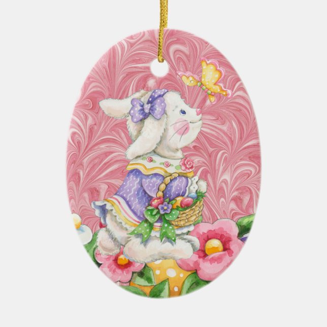 Easter Eggs - SRF Ceramic Tree Decoration (Front)