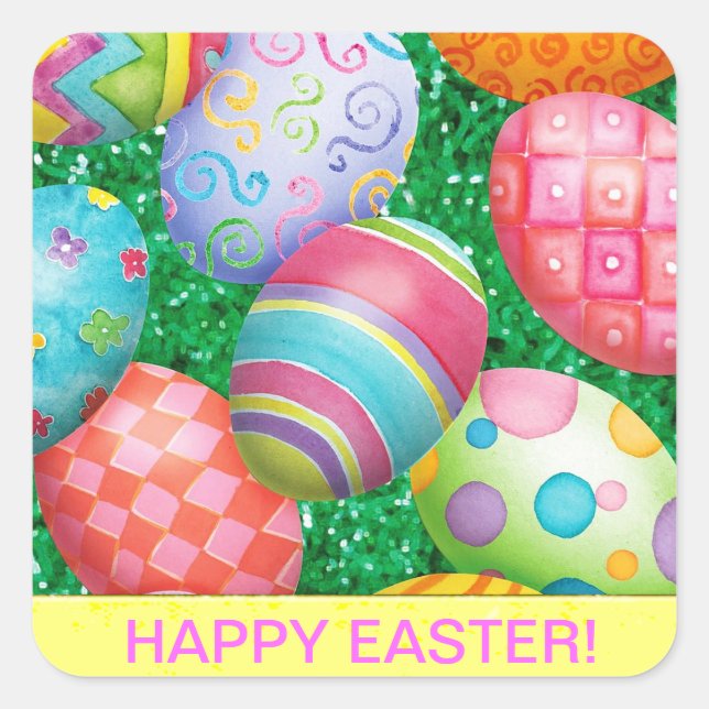 Easter Eggs Sticker Pack (Front)
