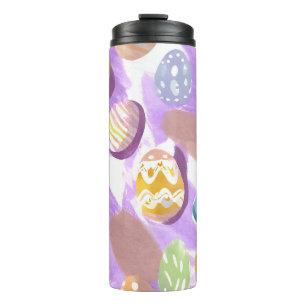 easter eggs thermal tumbler