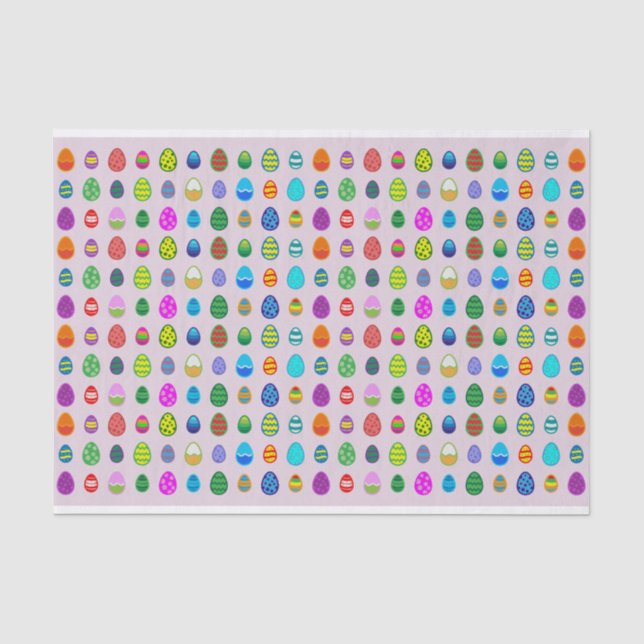 Easter Eggs Tissue Paper (Front)