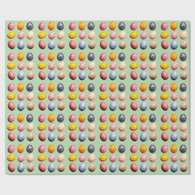 Easter eggs! wrapping paper (Flat)