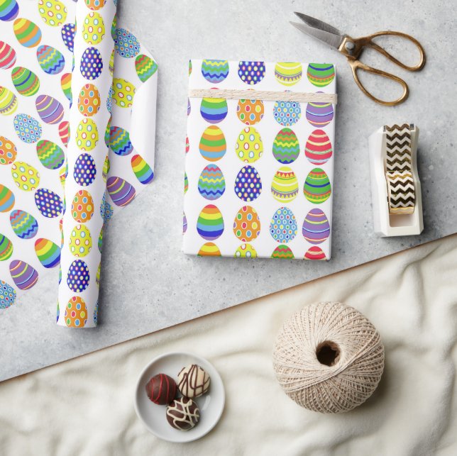 Easter eggs wrapping paper (Crafts)