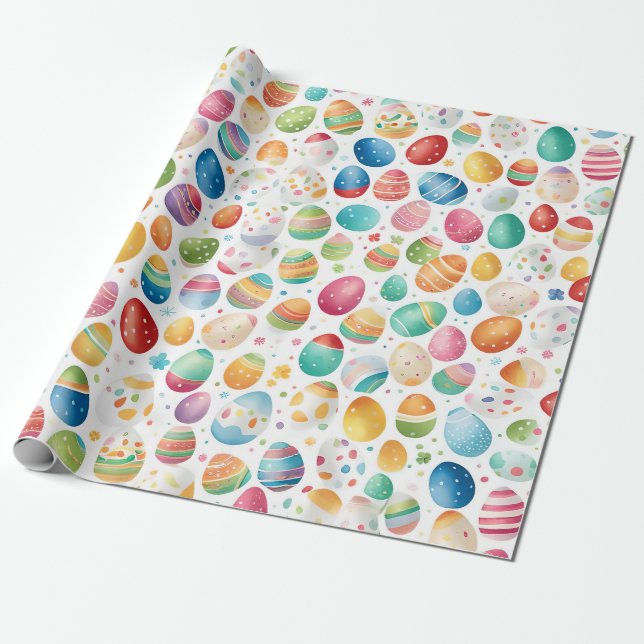  Easter eggs - Wrapping Paper (Unrolled)
