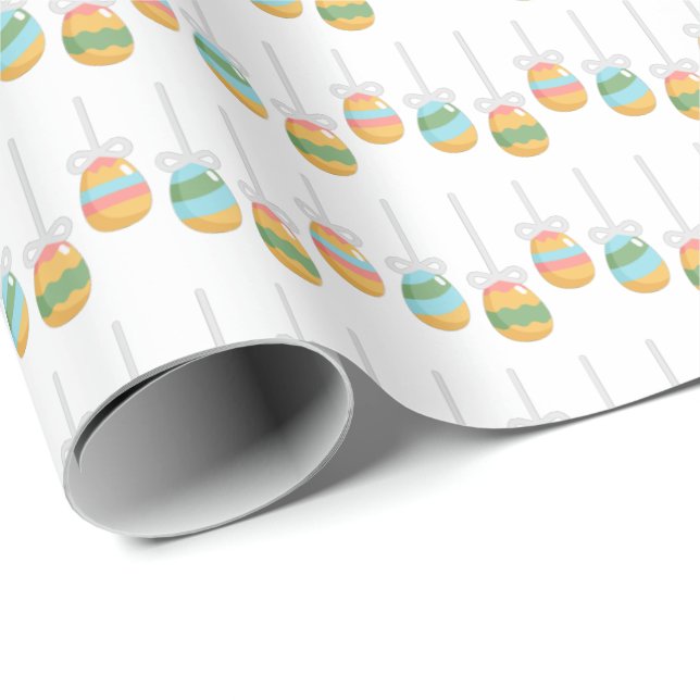 Easter Eggs Wrapping Paper (Roll Corner)
