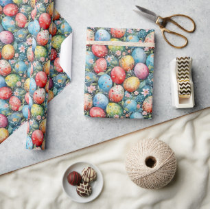Easter Eggstravagant Delights Wrapping Paper