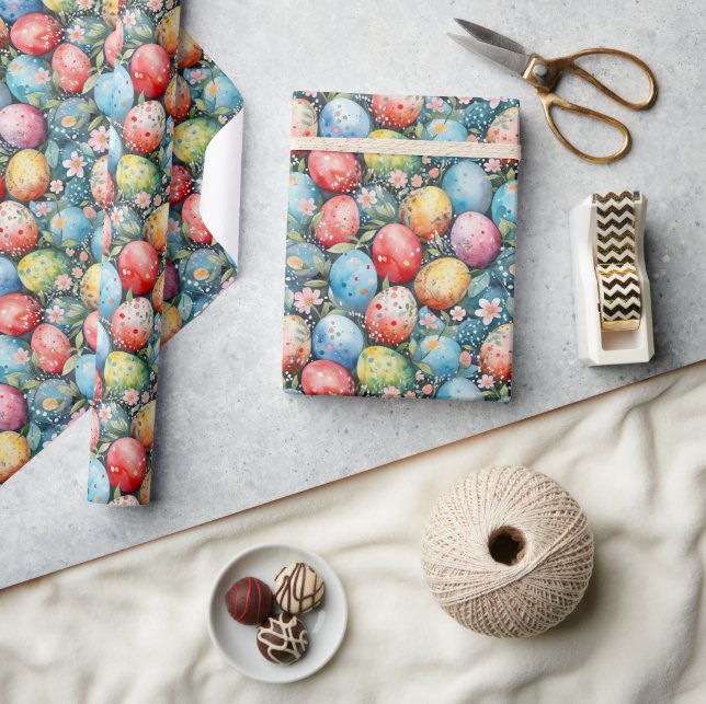 Easter Eggstravagant Delights  Wrapping Paper (Crafts)