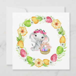 Easter Elephant Card