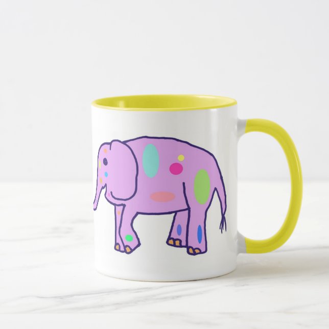 Easter elephant mug (Right)