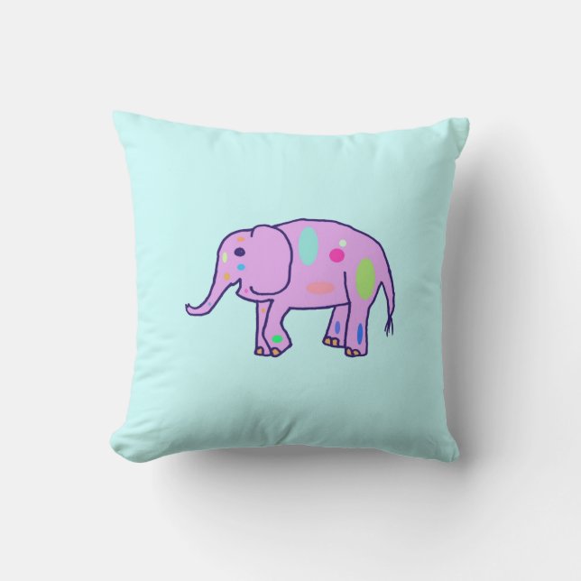 Easter Elephant pillow (Front)