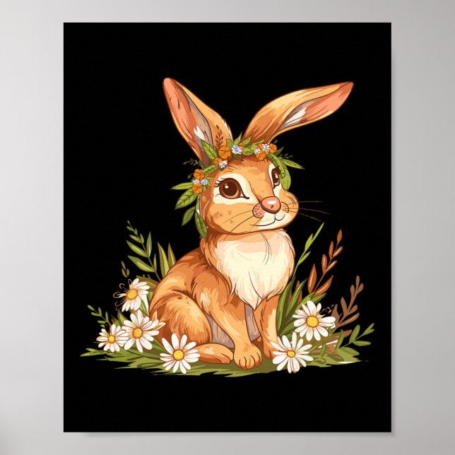 Easter Eostre Pagan Witchcraft Spring Ostara  Poster (Front)